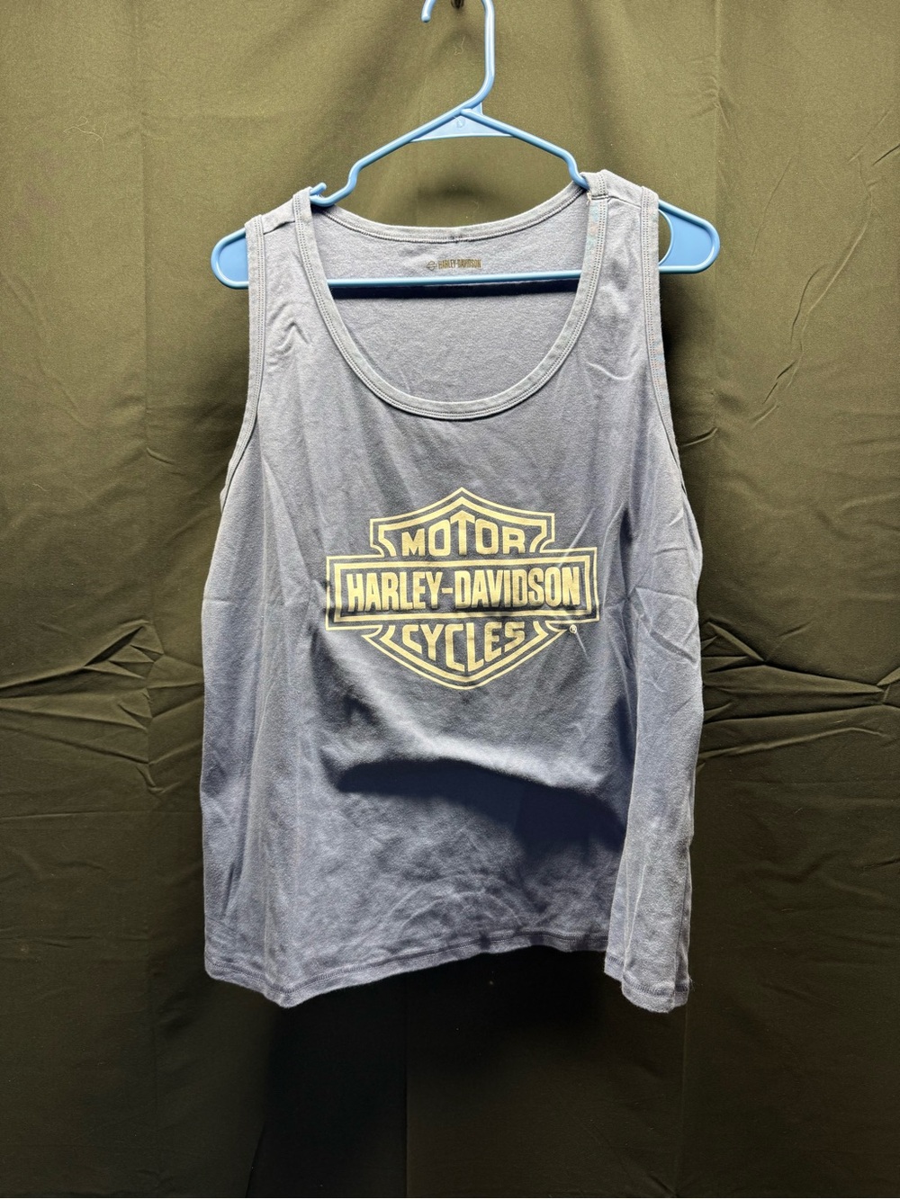 Harley-Davidson Navy Blue Tank  Sz xl (13ar)